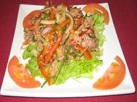 166 166 - Salade thaï de bœuf (pimenté)