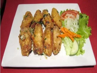 260 260 - Ailes de poulet set et poivre (pimenté)