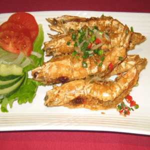 271 - Crevettes au sel et poivre pimentées