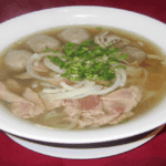 337- Pho au boeuf et boulettes de boeuf