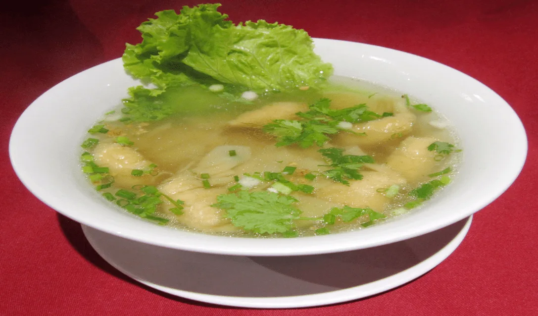 358 - soupe de nouilles aux raviolis 358N - Soupe de nouilles aux raviolis aux crevettes