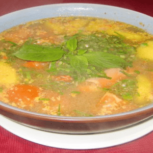360P - Soupe de tamarin pimentée au poisson