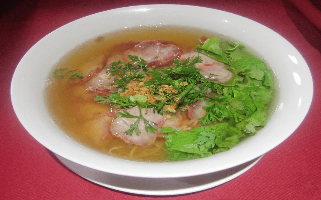361 - soupe de nouilles porc laqué 361N - Soupe de nouilles au porc laqué