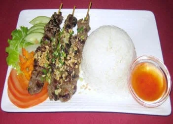 453 453 - Brochettes de bœuf à la citronnelle