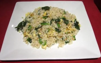 492 492 - Riz parfumé au poisson salé et légume