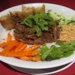 539 - Bo bun (vermicelles au bœuf et  nems)