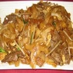550 - Pâtes de riz au bœuf sans sauce