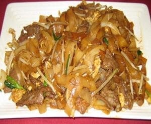 550 - Pâtes de riz au bœuf sans sauce